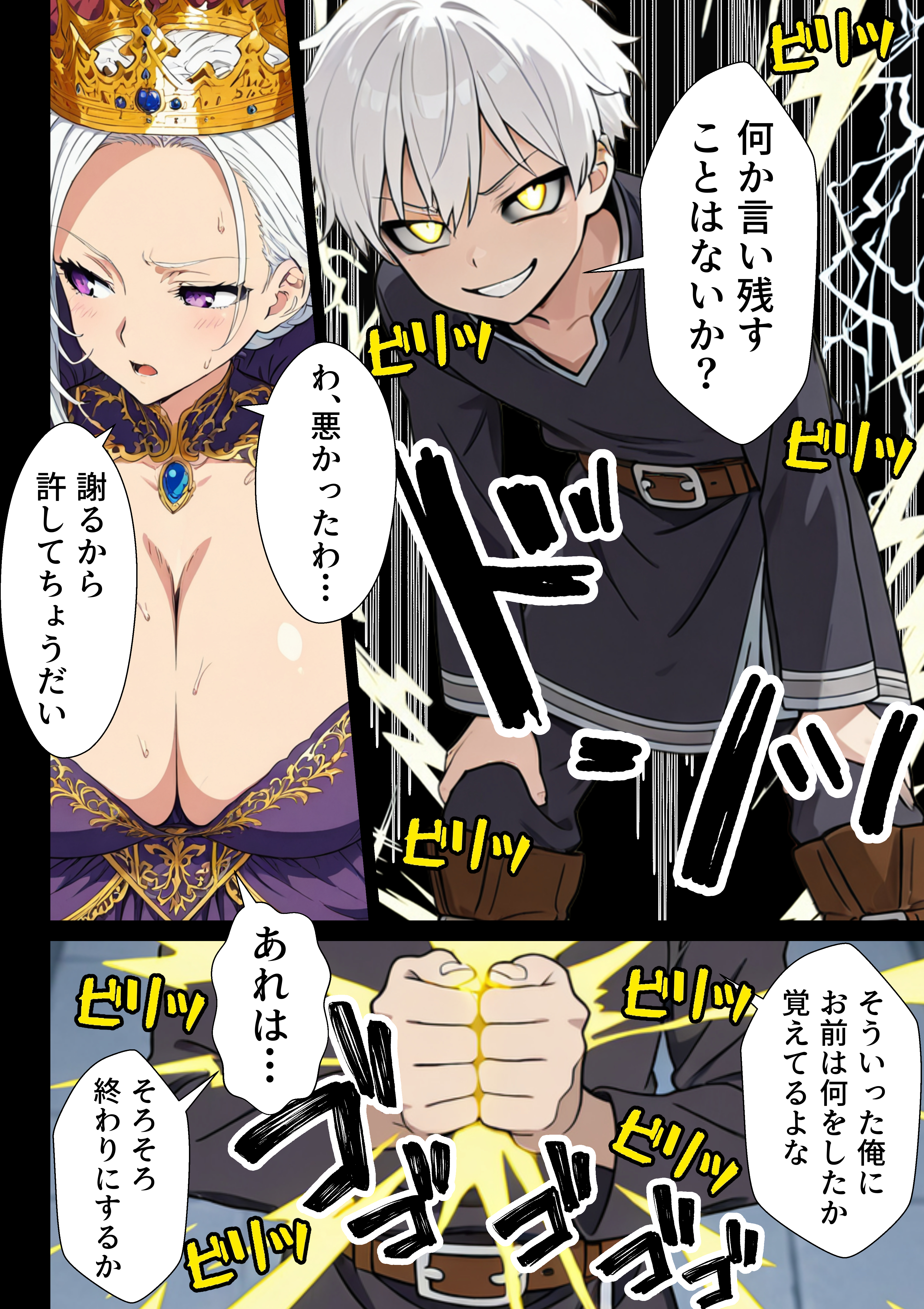 異世界召喚された最弱の雷魔法使い、体術で無双しまくり国へ復讐し、女全員を性奴●にした話(転生したらサークルだった)|FANZA同人 2